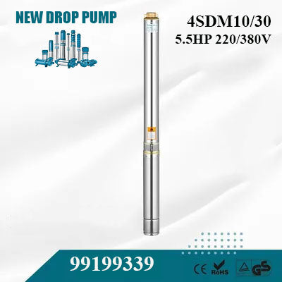 Pompe submersible Dew drop 5.5hp 220/380v 4SDM10-30
