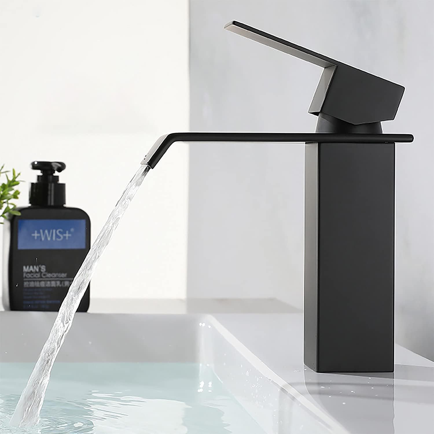 Robinet Cascade Salle de Bain Rectangulaire