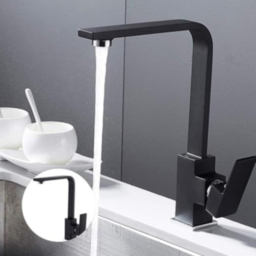 Robinet de cuisine carré