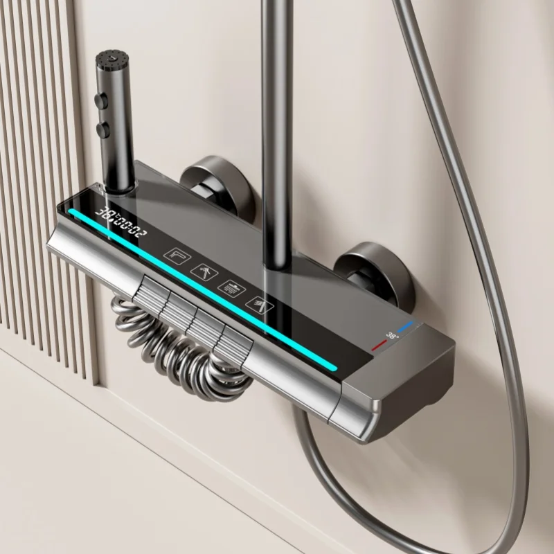 Système de Douche Intelligent avec Affichage Numérique de Température