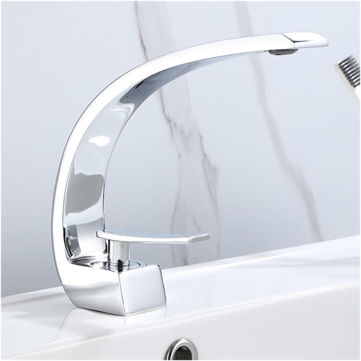 Robinet de lavabo curve