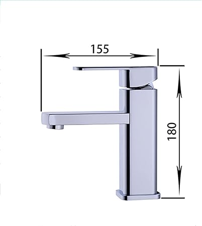Robinet de lavaboo  chromé