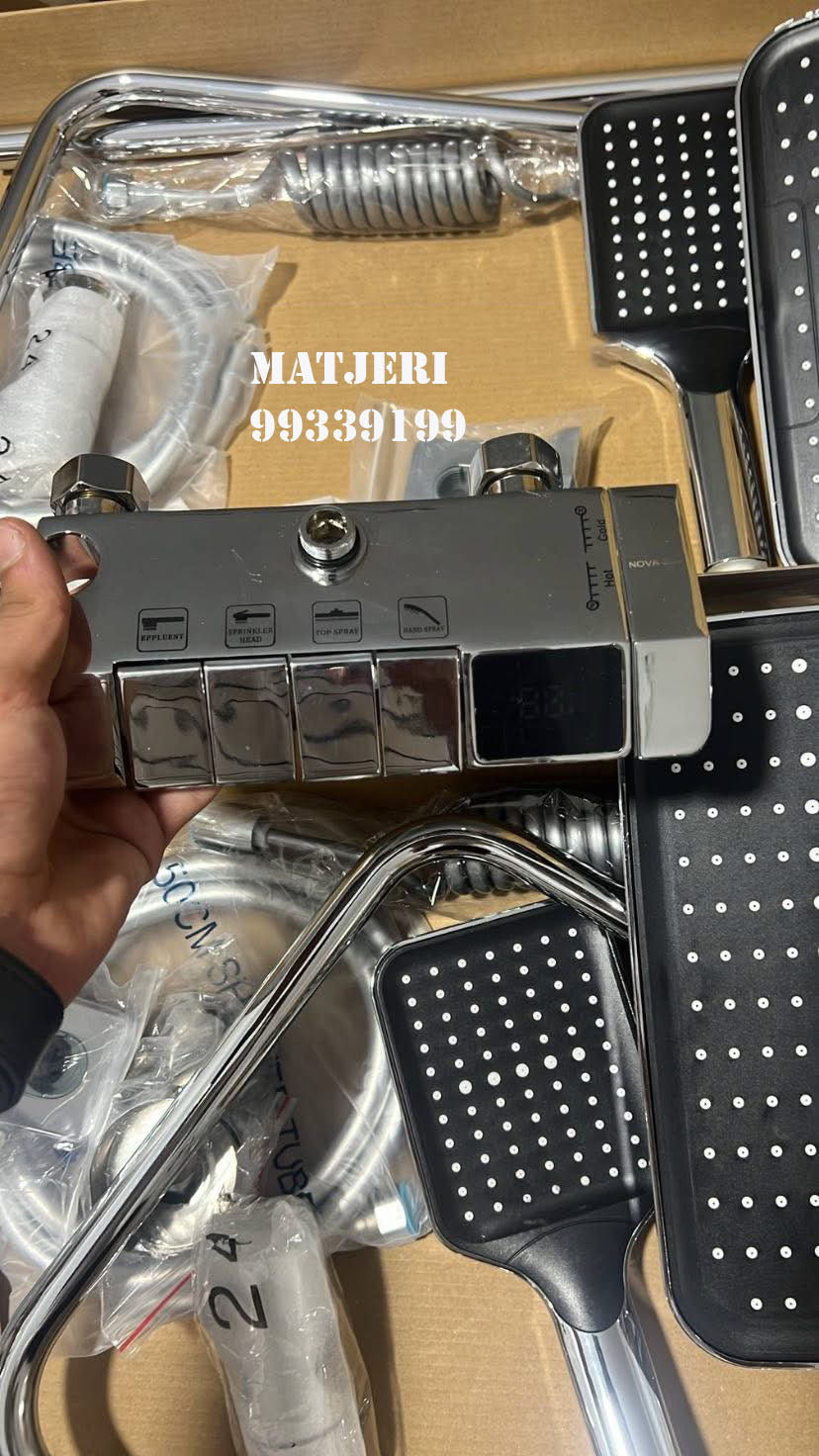 Colonne de douche thermostatique numérique