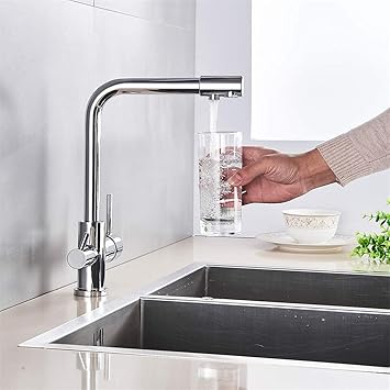 Robinet de cuisine 3 voie en inox