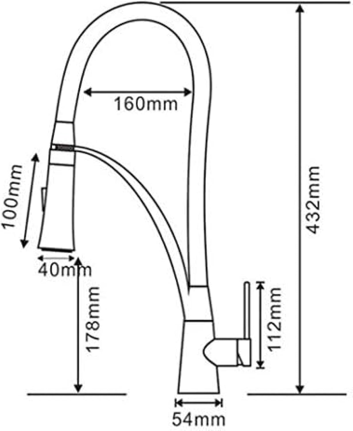 Robinet de cuisine en silicone