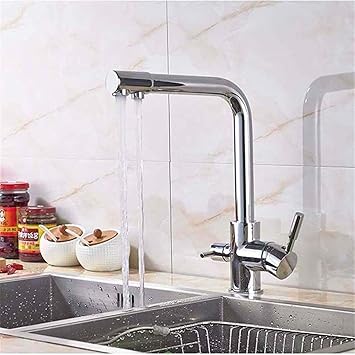 Robinet de cuisine 3 voie en inox