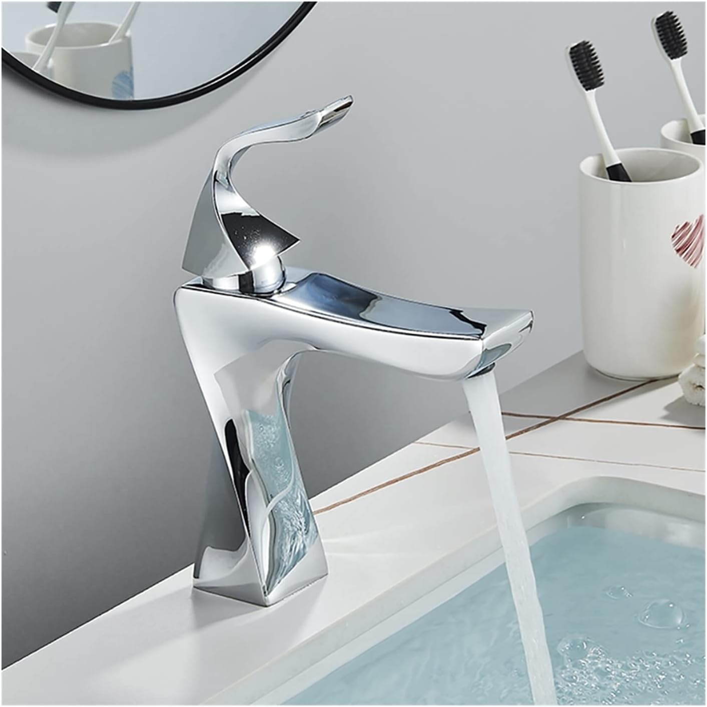 Robinet de lavabo de salle de bains
