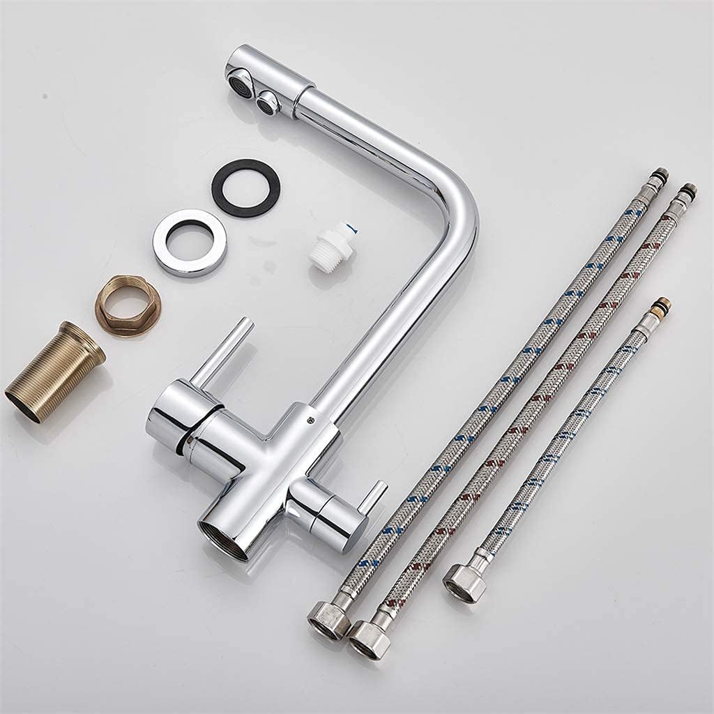Robinet de cuisine 3 voie en inox