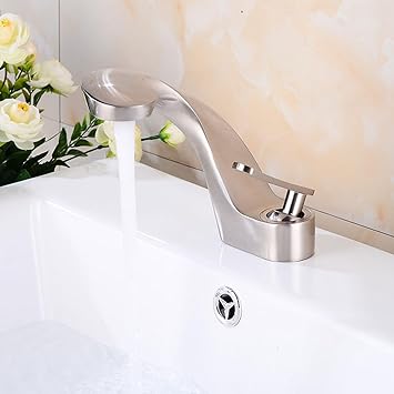Robinet de lavabo Ancien Noir de européen