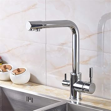 Robinet de cuisine 3 voie en inox