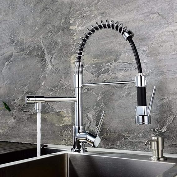 Robinets d'évier de cuisine double voie