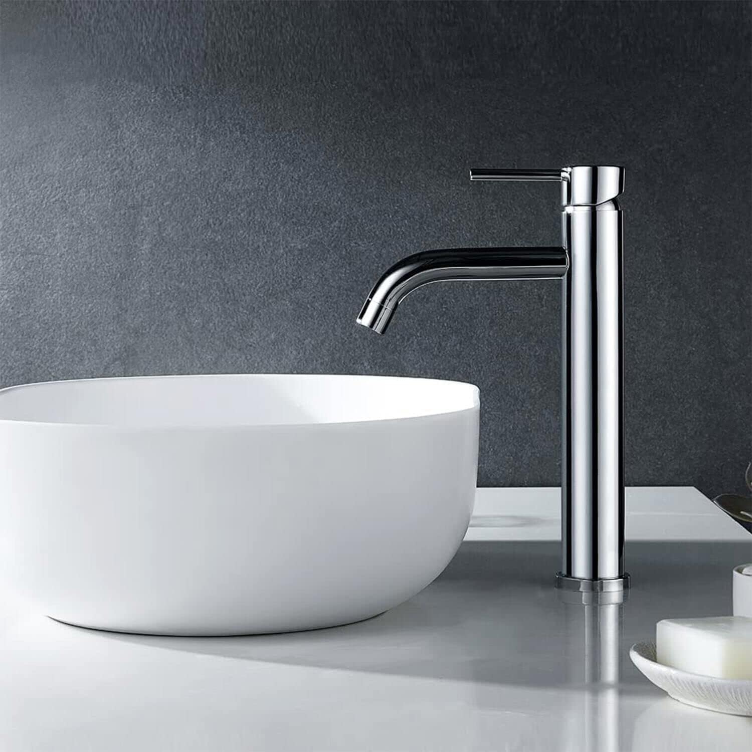 Robinet mitigeur 30 cm évier de salle de bain
