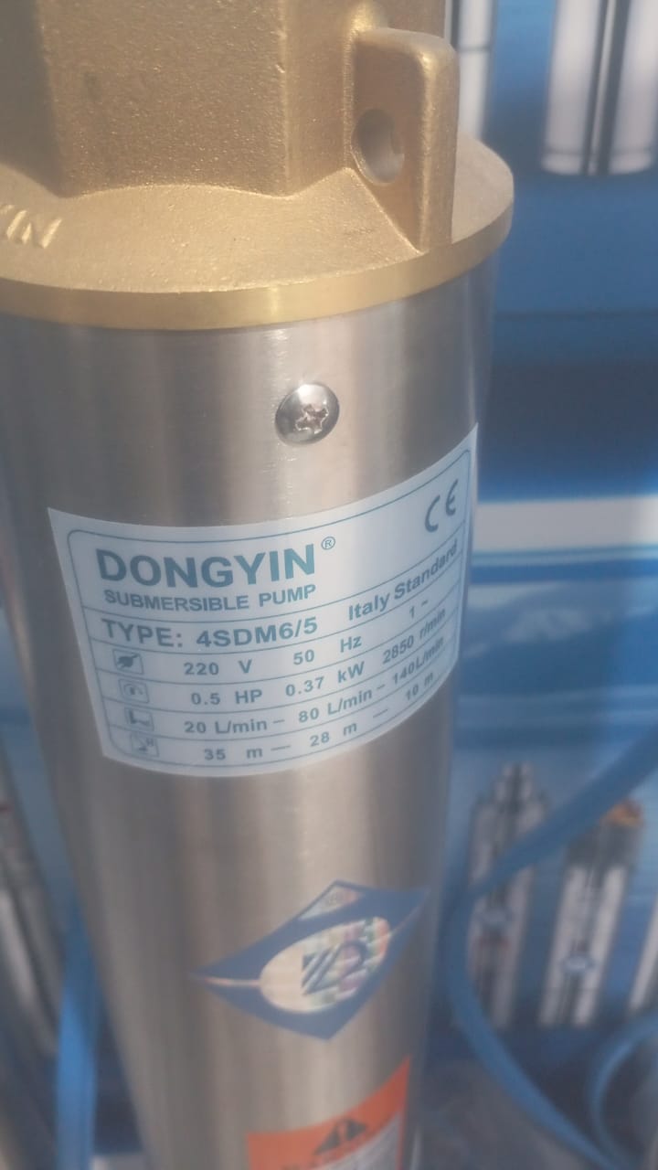 Pompe submersible Dongyin 0.5hp 220 4SDM6-5
