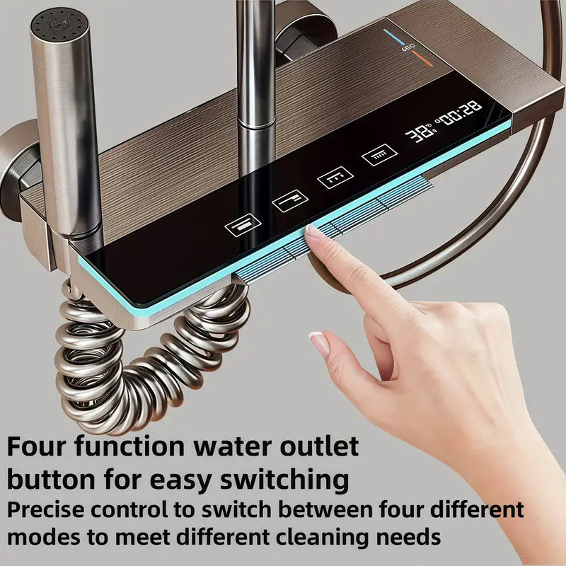 Système de Douche Intelligent avec Affichage Numérique