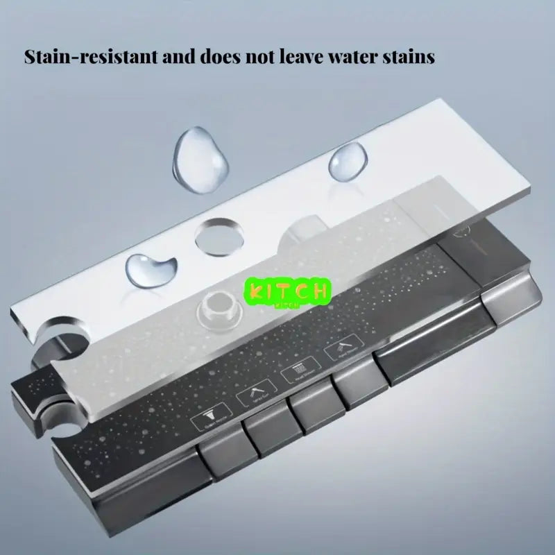 Système de douche LED avec affichage numérique