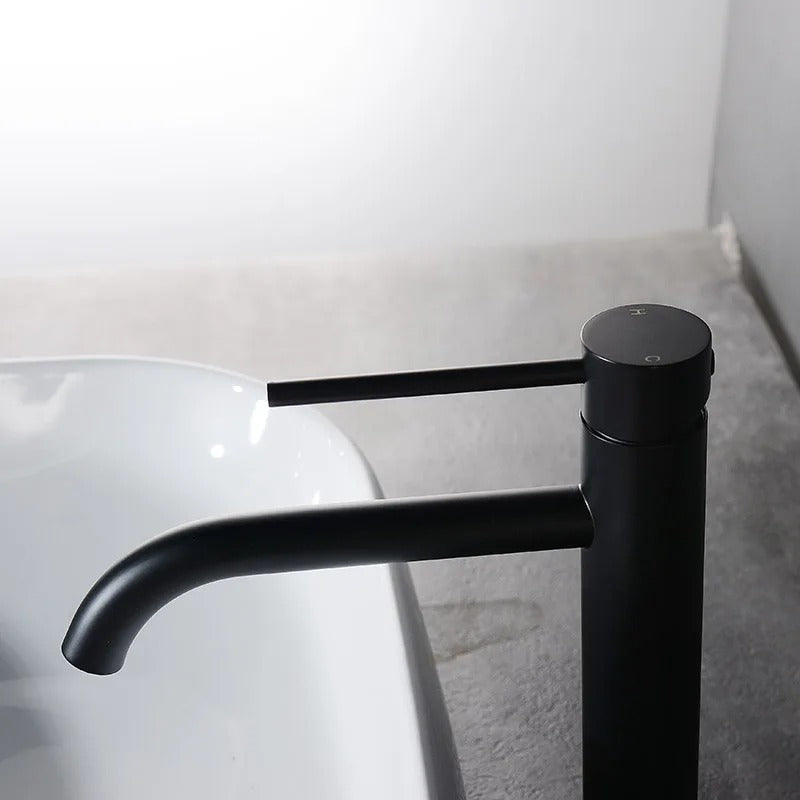 Robinet mitigeur 30 cm évier de salle de bain