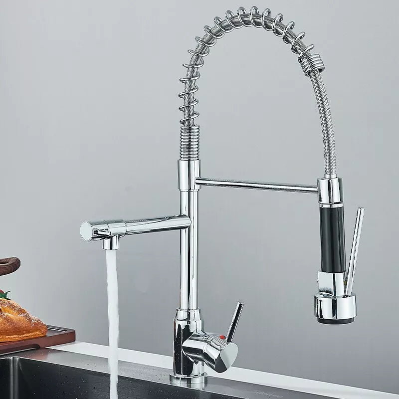 Robinets d'évier de cuisine double voie