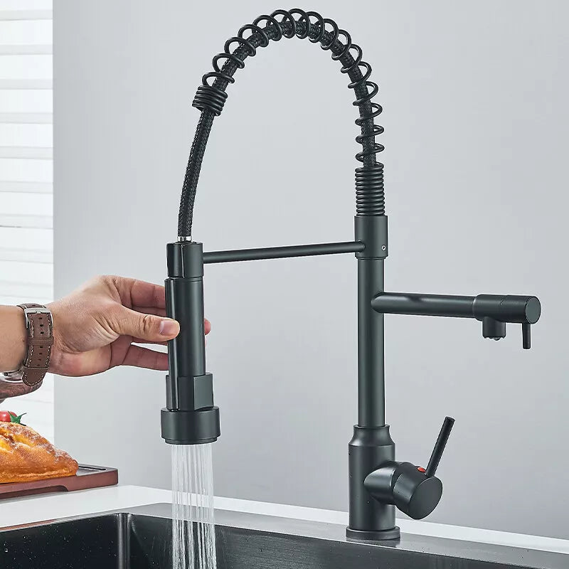 Robinets d'évier de cuisine double voie