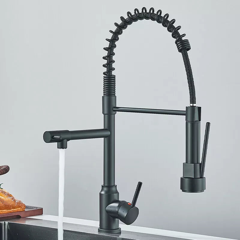 Robinets d'évier de cuisine double voie